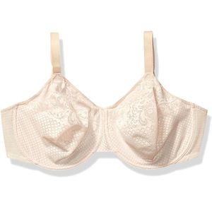 Wacoal nude tee shirt bra with wires size 42D like new
